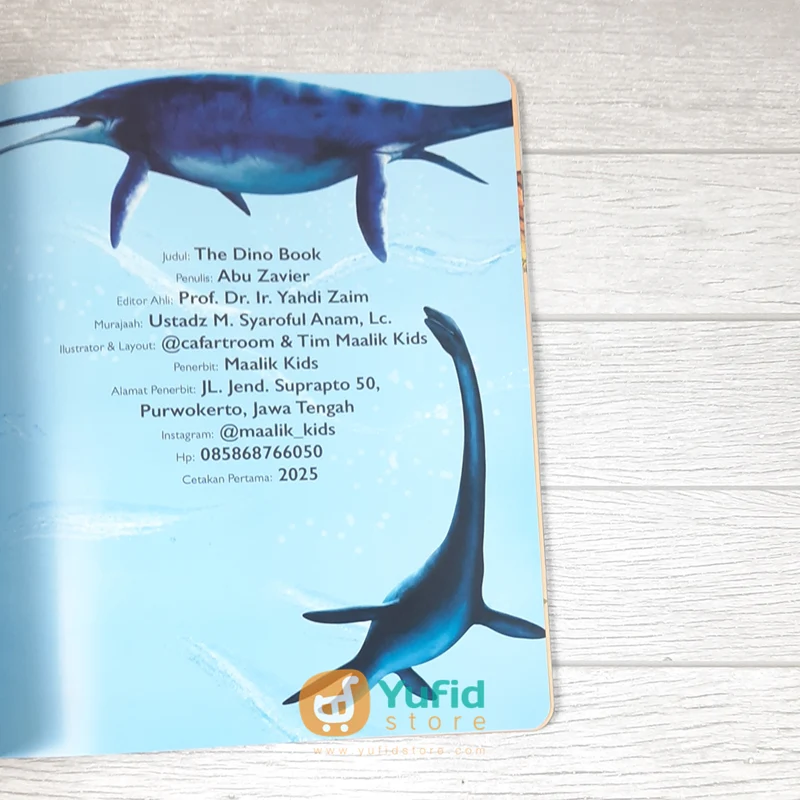 BUKU THE DINO BOOK - DINOSAURUS DALAM SAINS & PANDANGAN ISLAM (MAALIK KIDS) - Image 4
