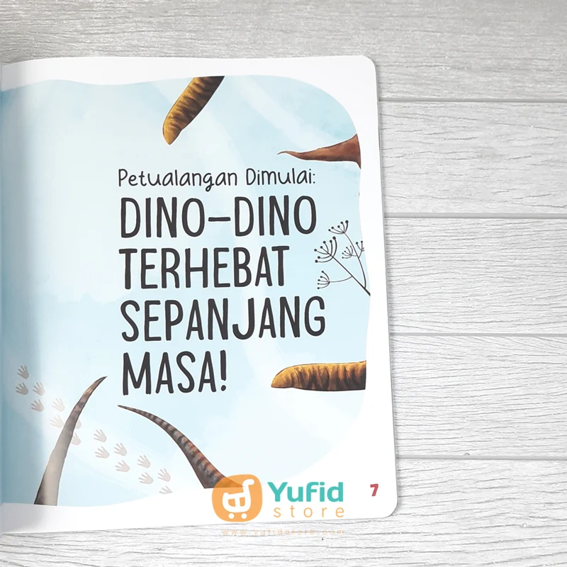 BUKU THE DINO BOOK - DINOSAURUS DALAM SAINS & PANDANGAN ISLAM (MAALIK KIDS) - Image 7