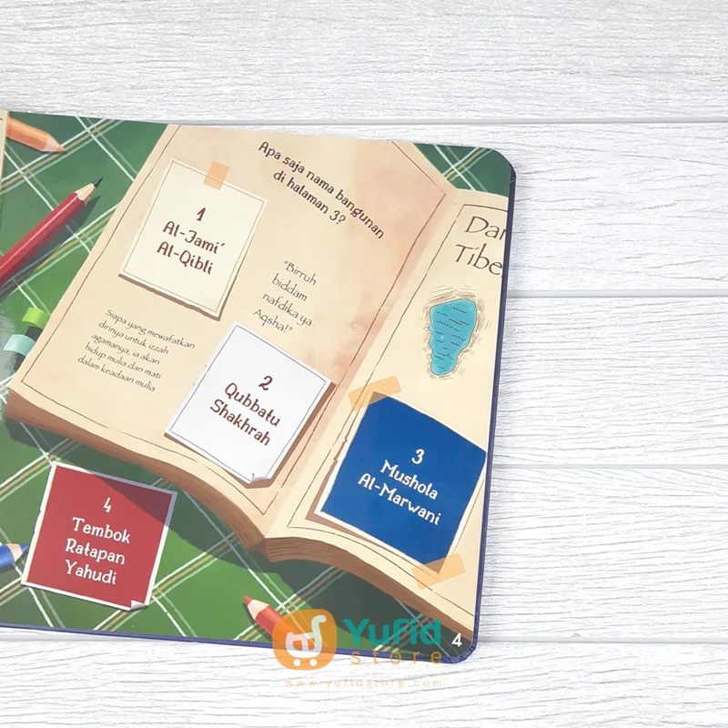 BUKU THE STORY OF PALESTINE FOR KIDS (ALKAHFI KIDS) - Image 5