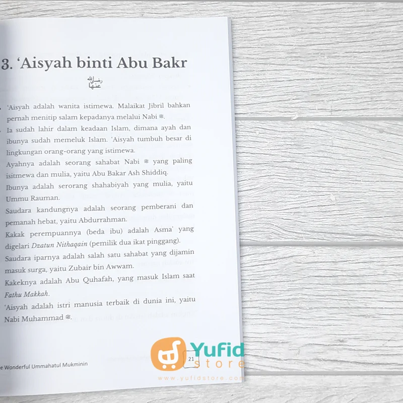 BUKU THE WONDERFUL UMMAHATUL MUKMININ (ALFAIZ) - Image 7