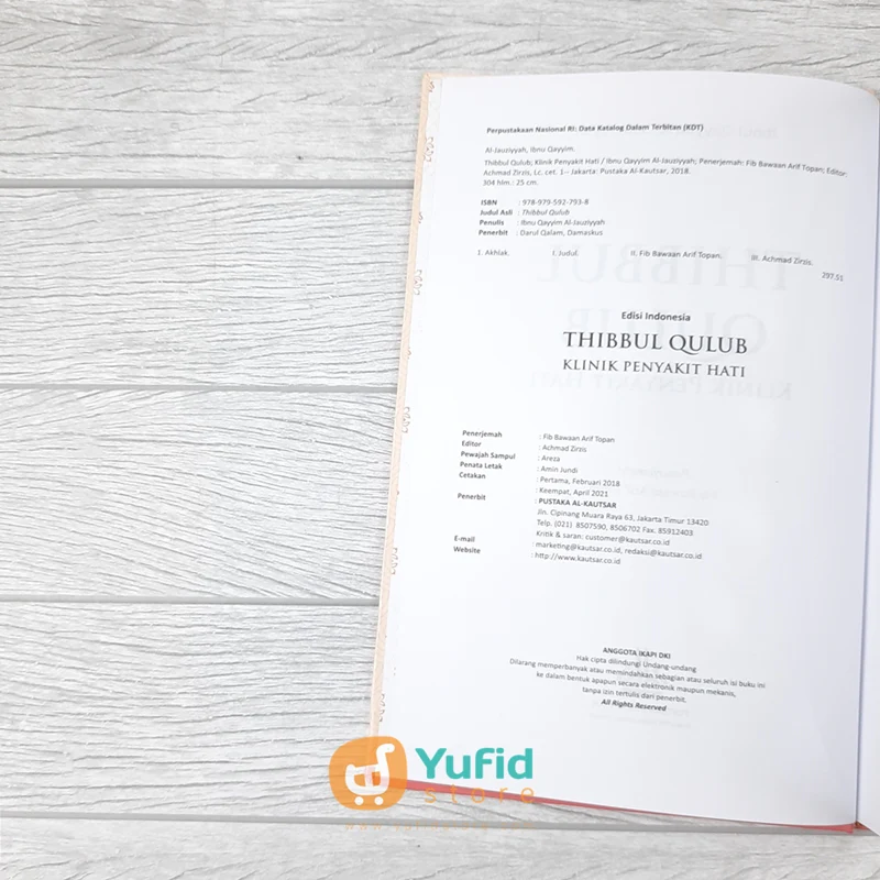 Buku Thibbul Qulub Klinik Penyakit Hati (Pustaka Al-Kautsar) - Image 3