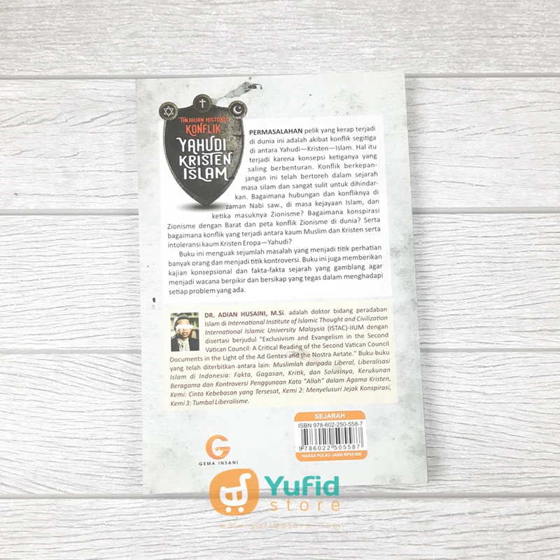 Buku Tinjauan Historis Konflik Yahudi Kristen Islam (Gema Insani Press) - Image 2