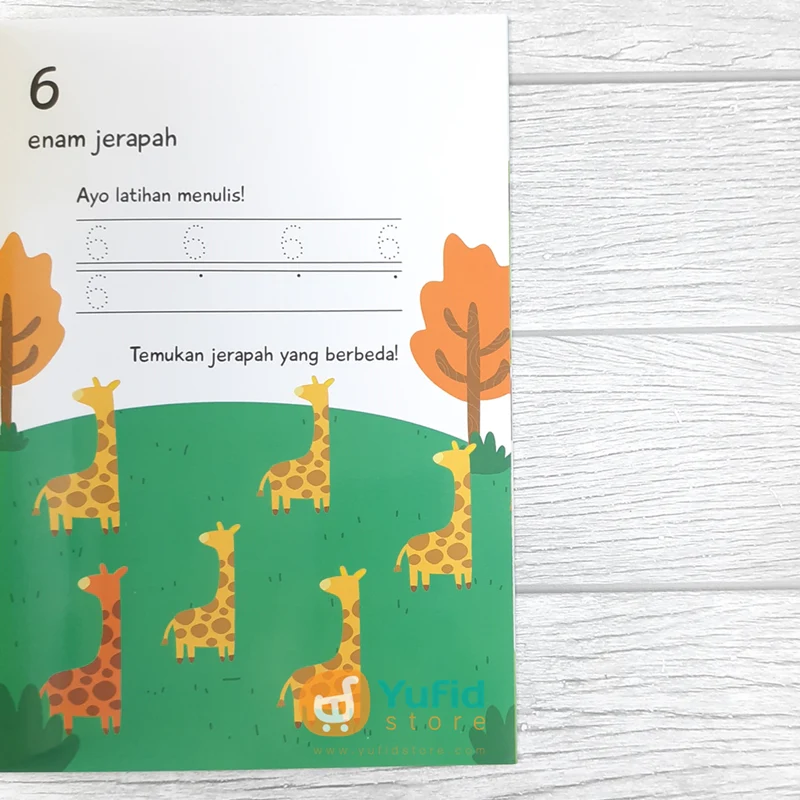 BUKU TULIS HAPUS BUKU PERTAMAKU 1-10 DAN 11-20 - SET 2 BUKU (AHLAN) - Image 7