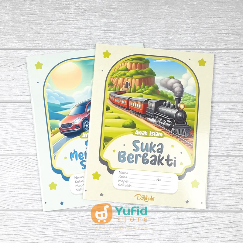 BUKU TULIS ISLAMI SERI ANAK ISLAM - 32 LEMBAR - EDISI BARU 2024 (ADZ-DZAHABI) - Image 4