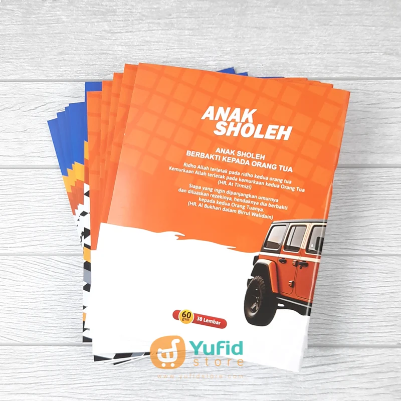 BUKU TULIS ISLAMI SERI ANAK SHOLEH - 36 LEMBAR - EDISI 2025 (ADZ-DZAHABI) - Image 2