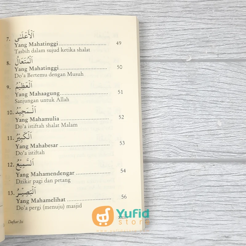 BUKU TUNTUNAN DOA DENGAN ASMAUL HUSNA (PUSTAKA IBNU UMAR) - Image 5