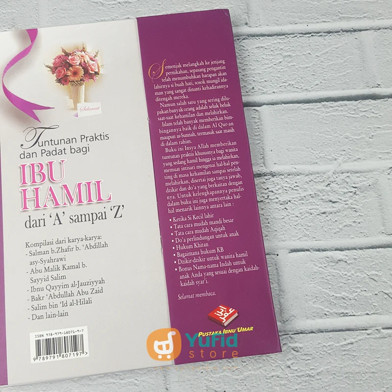 Buku Tuntunan Praktis Dan Padat bagi Ibu Hamil Dari A sampai Z (Pustaka Ibnu Umar) - Image 2