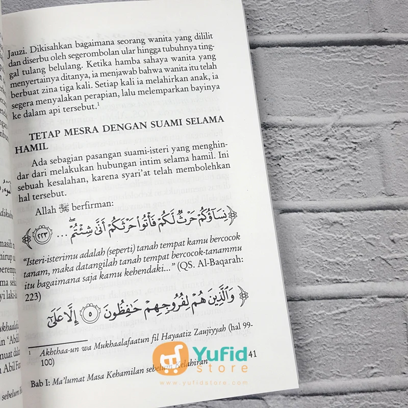 Buku Tuntunan Praktis Dan Padat bagi Ibu Hamil Dari A sampai Z (Pustaka Ibnu Umar) - Image 8