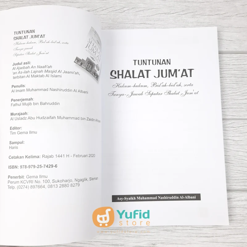Buku Tuntunan Shalat Jumat (Gema Ilmu) - Image 3