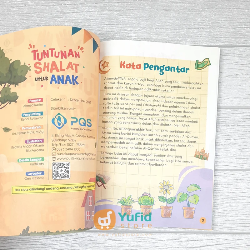 BUKU TUNTUNAN SHALAT UNTUK ANAK DAN JUZ AMMA UNTUK ANAK (PQS) - Image 3