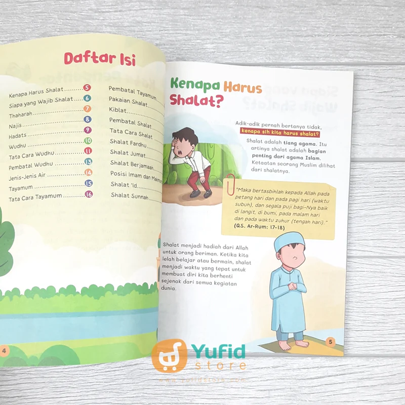 BUKU TUNTUNAN SHALAT UNTUK ANAK DAN JUZ AMMA UNTUK ANAK (PQS) - Image 4