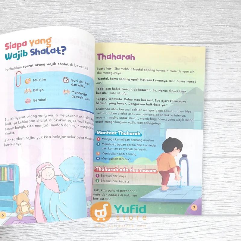 BUKU TUNTUNAN SHALAT UNTUK ANAK DAN JUZ AMMA UNTUK ANAK (PQS) - Image 5