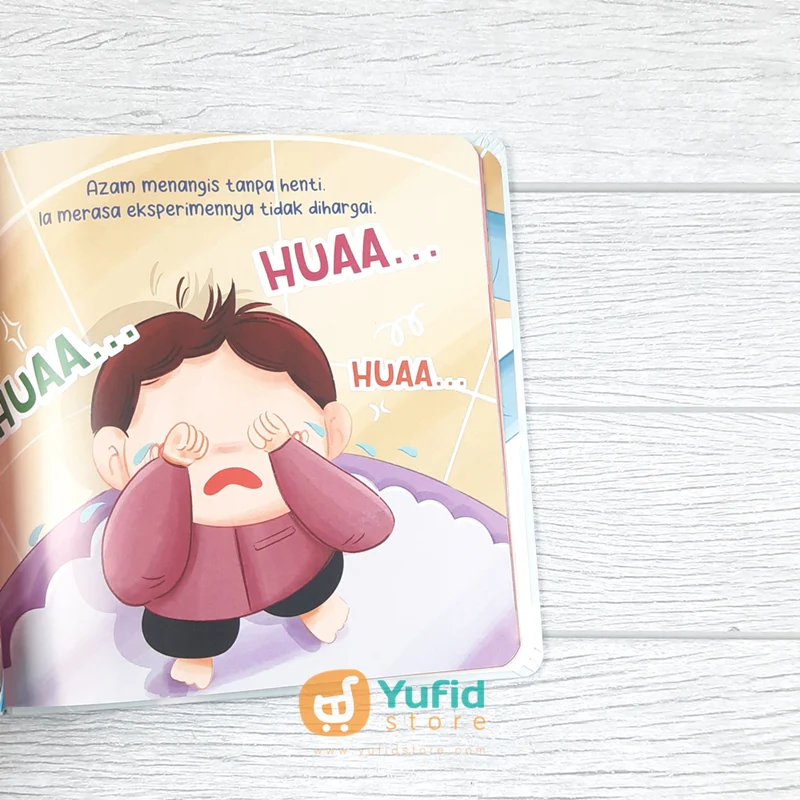 BUKU TWO POLES STORY BOOK - TANTRUM MENURUT IBU DAN ANAK DILENGKAPI PANDUAN ORANG TUA (MAALIK KIDS) - Image 5