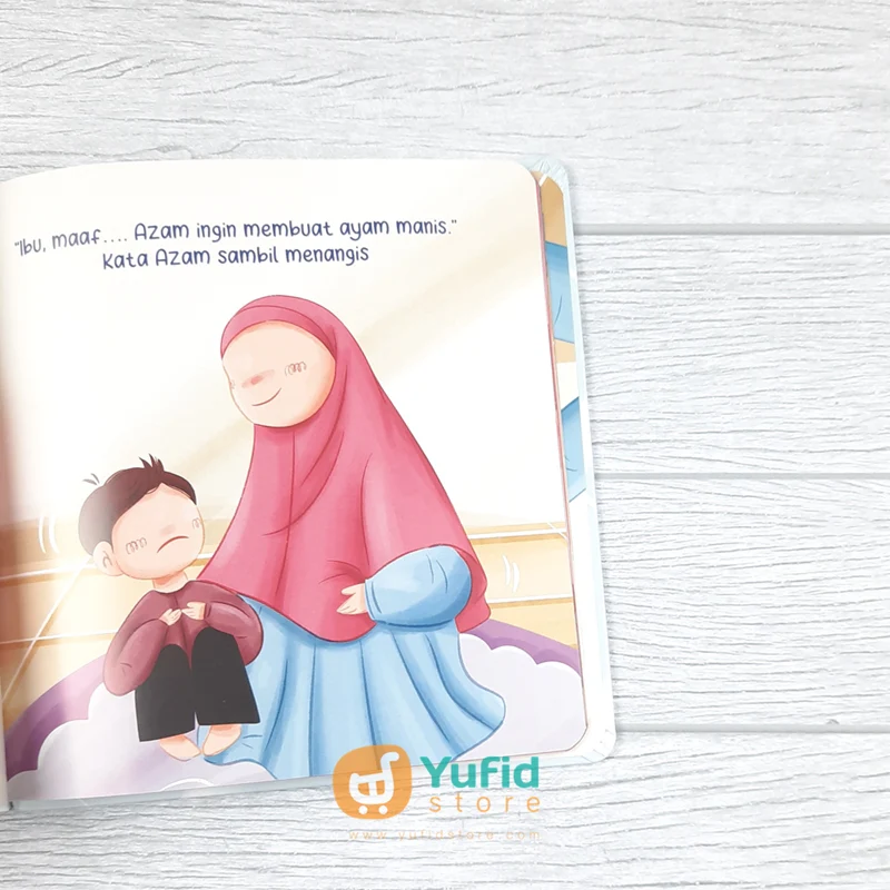 BUKU TWO POLES STORY BOOK - TANTRUM MENURUT IBU DAN ANAK DILENGKAPI PANDUAN ORANG TUA (MAALIK KIDS) - Image 6