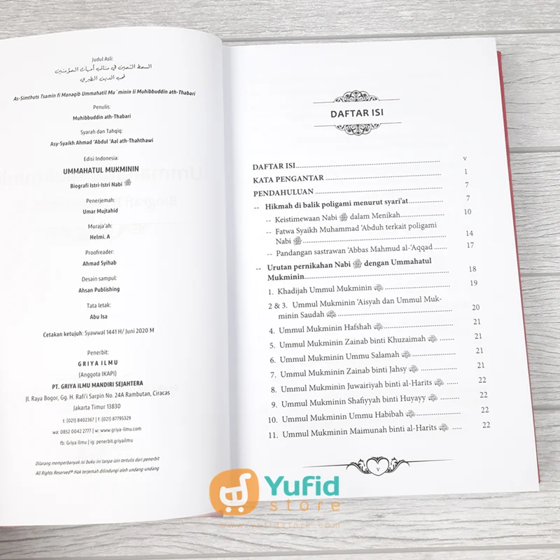 Buku Ummahatul Mukminin Biografi Istri-Istri Nabi (Griya Ilmu) - Image 3