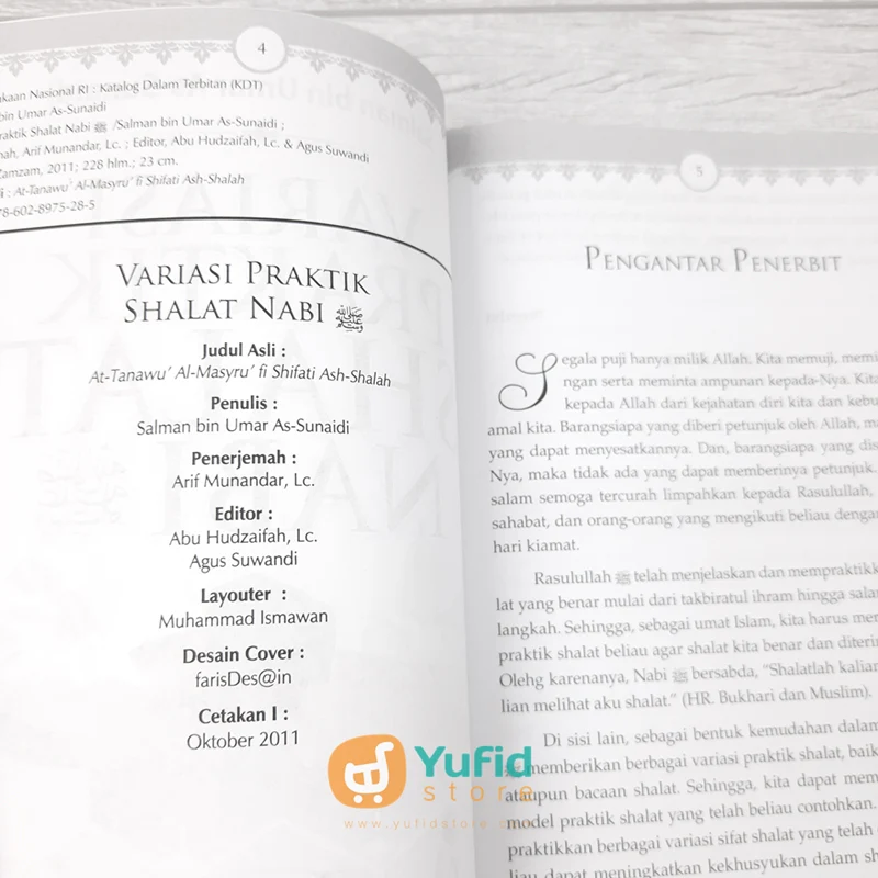 BUKU VARIASI PRAKTIK SHALAT NABI (ZAM ZAM) - Image 3