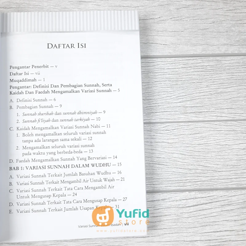 BUKU VARIASI SUNNAH DALAM IBADAH (PUSTAKA IMAM ASY SYAFII) - Image 4