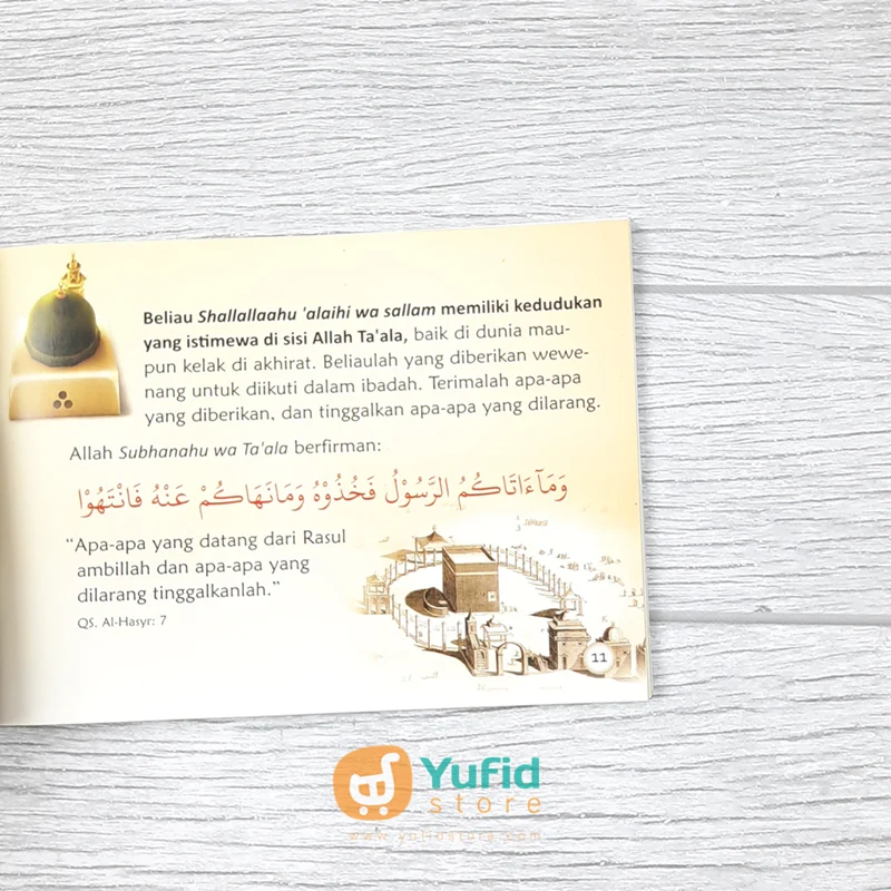 BUKU SAKU WAHAI ADIK-ADIK CINTAILAH RASULULLAH (PUSTAKA IBNU UMAR) - Image 4
