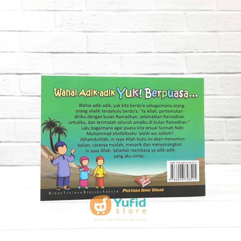 Buku Wahai Adik-Adik Yuk Berpuasa (Pustaka Ibnu Umar) - Image 2