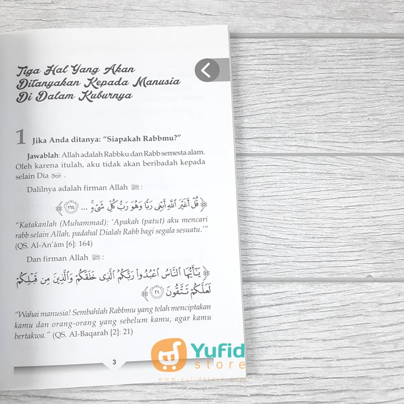 BUKU WAHAI MUSLIM INILAH AKIDAHMU (PUSTAKA IMAM ASY SYAFII) - Image 6