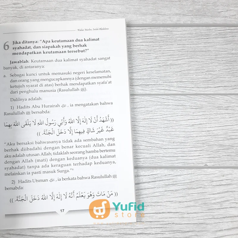 BUKU WAHAI MUSLIM INILAH AKIDAHMU (PUSTAKA IMAM ASY SYAFII) - Image 7