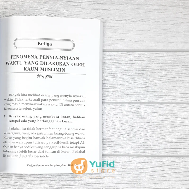 BUKU WAKTUMU DIHABISKAN UNTUK APA? (PUSTAKA AT TAQWA) - Image 8