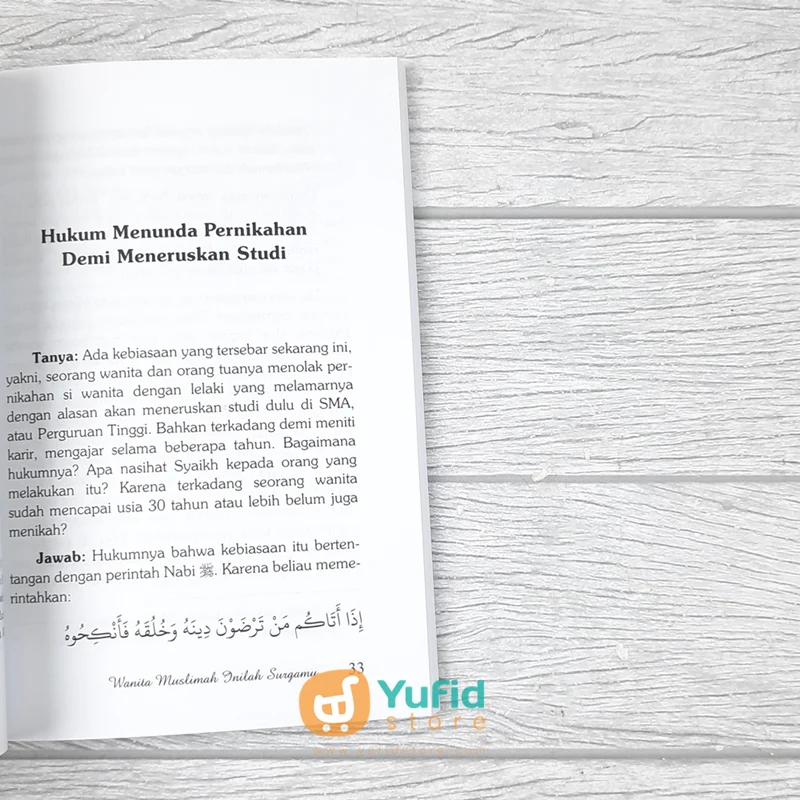 BUKU WANITA MUSLIMAH INILAH SURGAMU (PUSTAKA AT-TAZKIA) - Image 7