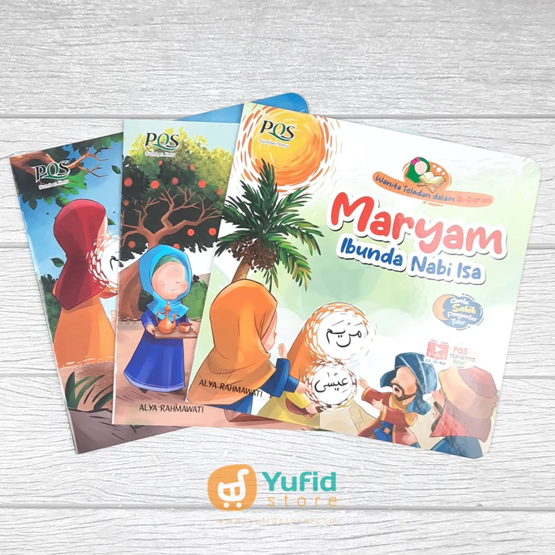BUKU WANITA TELADAN DALAM AL QURAN 13 JILID (PQS) - Image 3