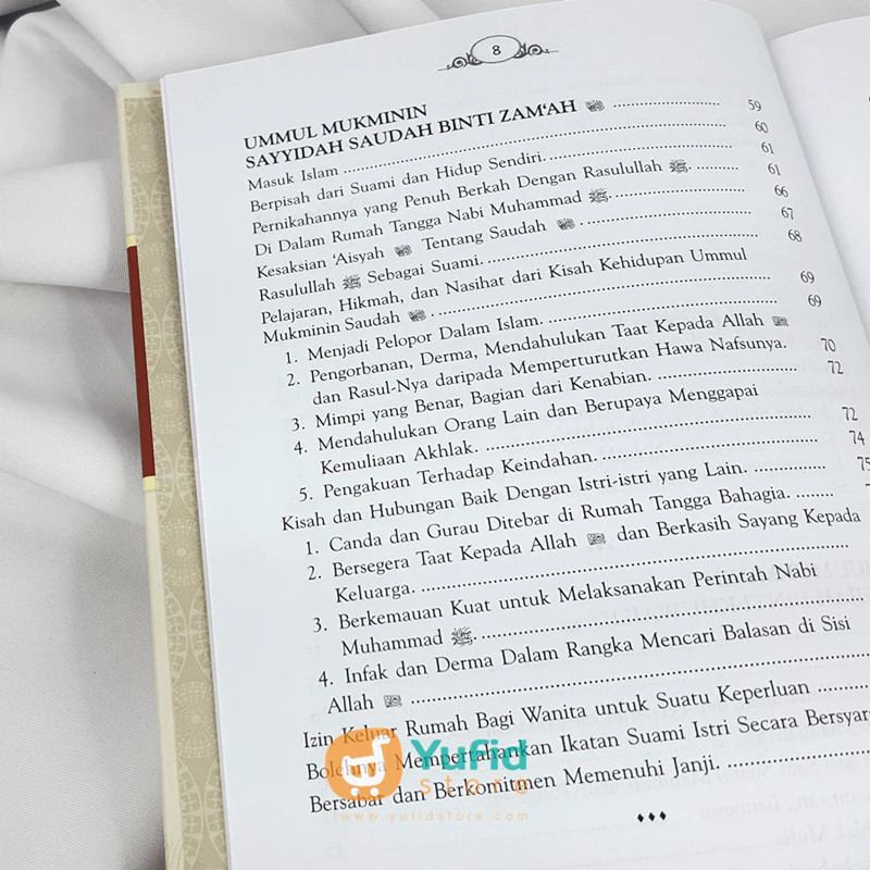 Buku Wanita-Wanita Mulia Di Sekitar Nabi (Pustaka Arafah) - Image 4