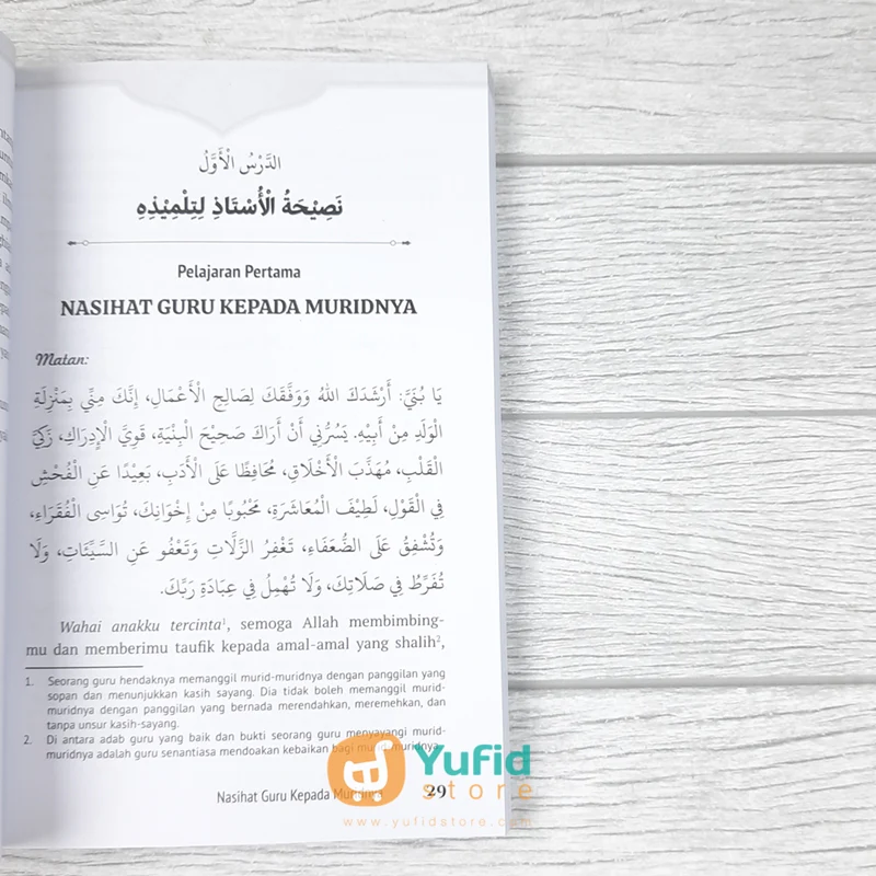 BUKU WASIAT SANG GURU (PUSTAKA ARAFAH) - Image 6
