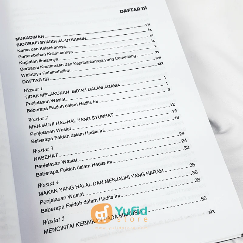 Buku Wasiat-Wasiat Rasulullah Kepada Umatnya (Darul Falah) - Image 3