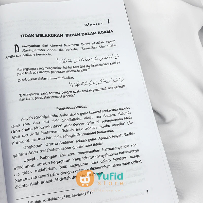 Buku Wasiat-Wasiat Rasulullah Kepada Umatnya (Darul Falah) - Image 5