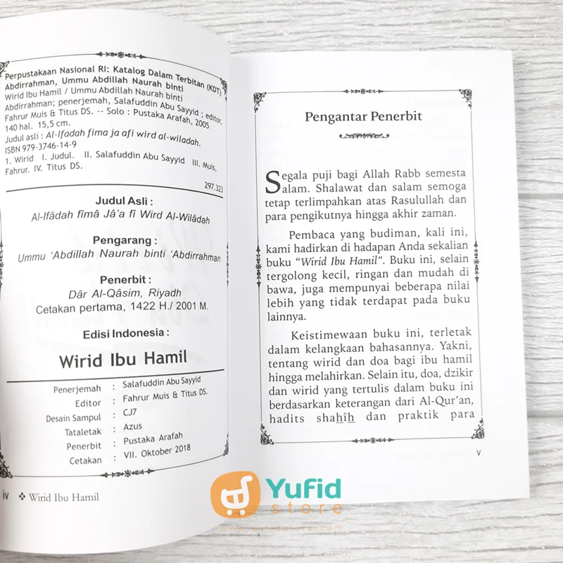 BUKU WIRID IBU HAMIL (PUSTAKA ARAFAH) - Image 3