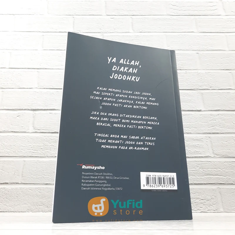 BUKU YA ALLAH DIAKAH JODOHKU (RUMAYSHO) - Image 2