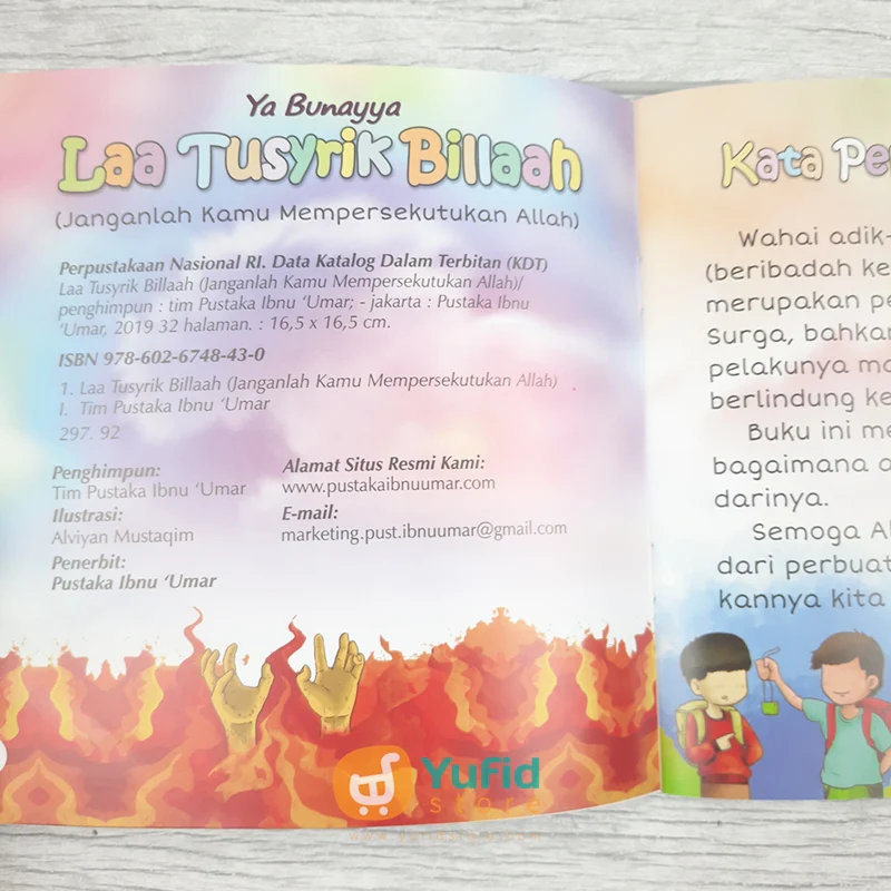 Buku Ya Bunayya Laa Tusyrik Billaah (Pustaka Ibnu Umar) - Image 3