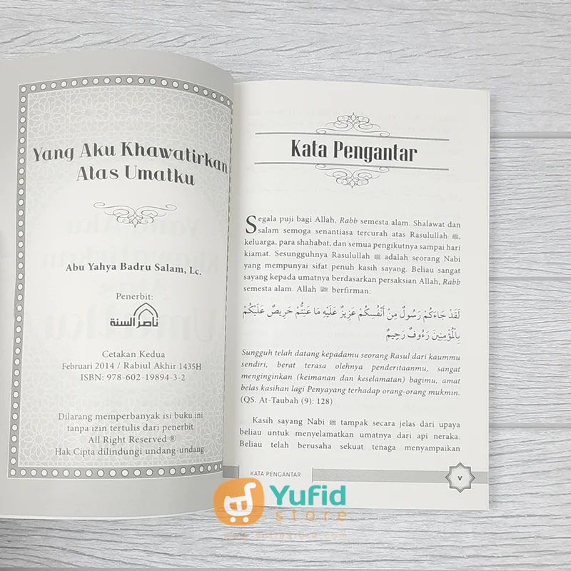 BUKU YANG AKU KHAWATIRKAN ATAS UMATKU (NASHIRUSSUNNAH) - Image 3