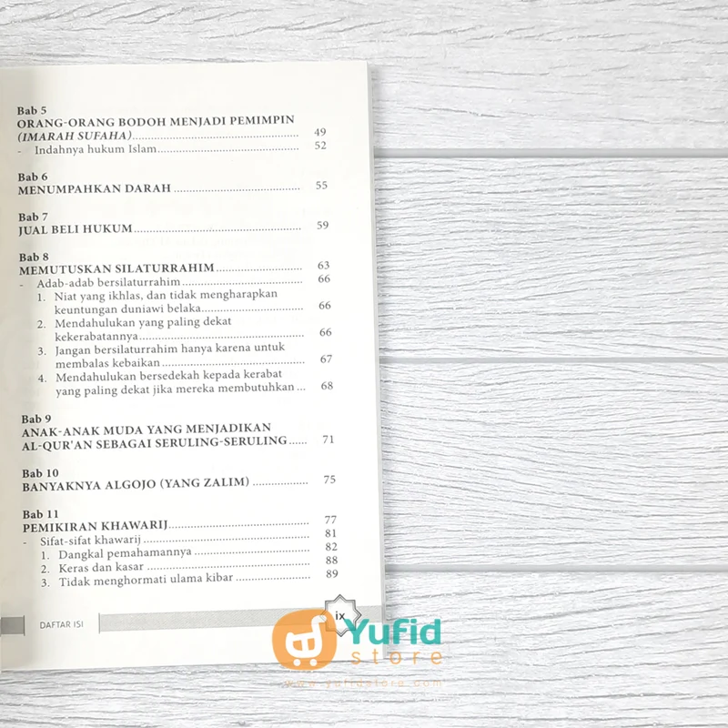 BUKU YANG AKU KHAWATIRKAN ATAS UMATKU (NASHIRUSSUNNAH) - Image 5