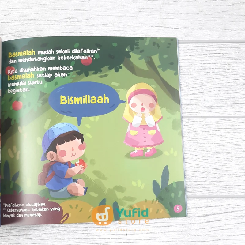 BUKU YUK BELAJAR KALIMAT THAYYIBAH BASMALAH - HAMDALAH (EL HANA) - Image 4