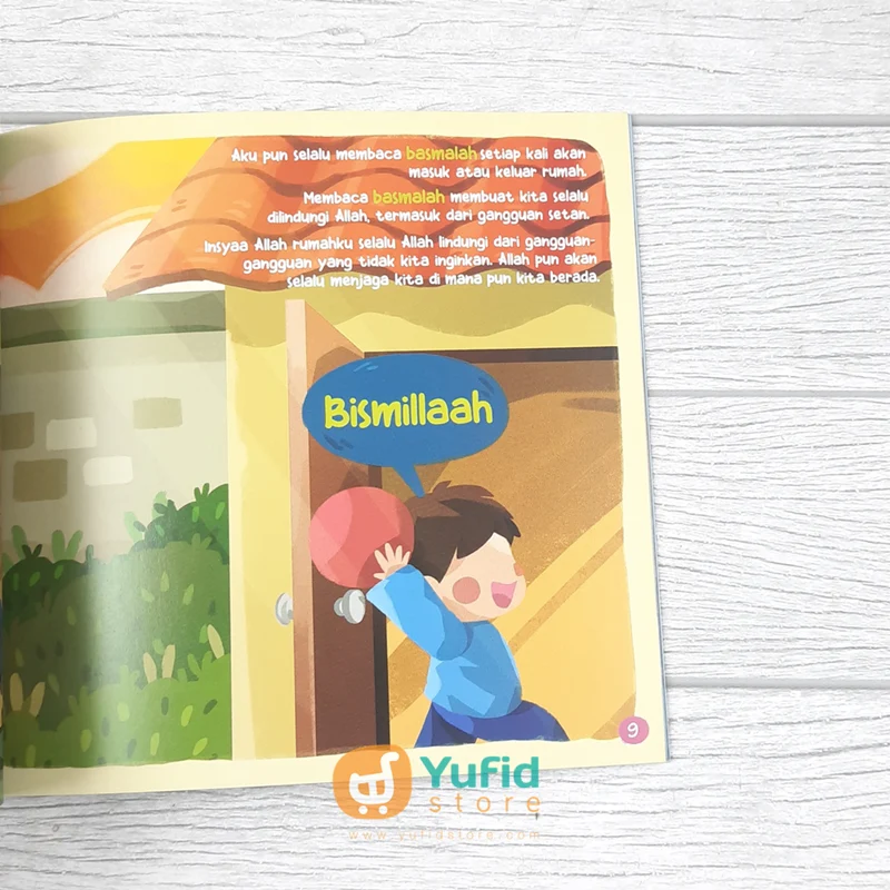 BUKU YUK BELAJAR KALIMAT THAYYIBAH BASMALAH - HAMDALAH (EL HANA) - Image 6