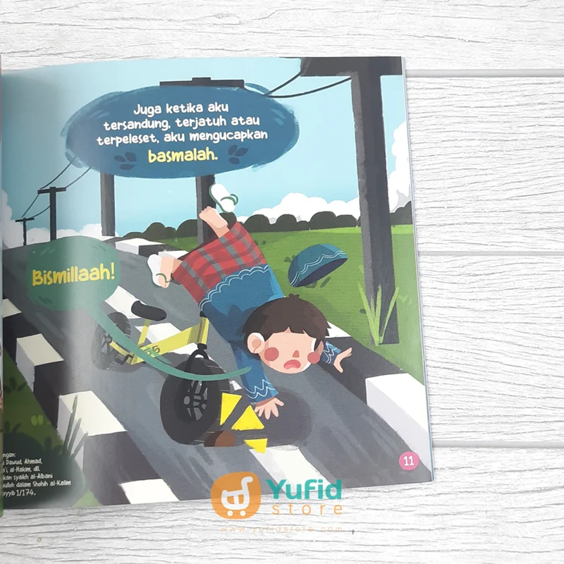BUKU YUK BELAJAR KALIMAT THAYYIBAH BASMALAH - HAMDALAH (EL HANA) - Image 7