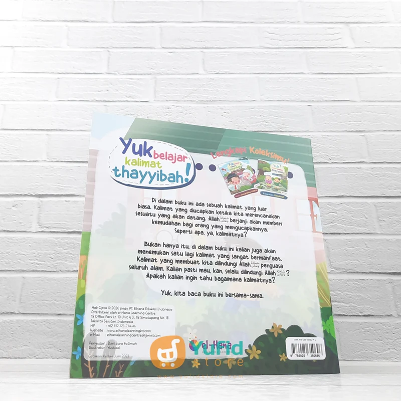 BUKU YUK BELAJAR KALIMAT THAYYIBAH! INSYAALLAH - ISTIADZAH (EL-HANA) - Image 2