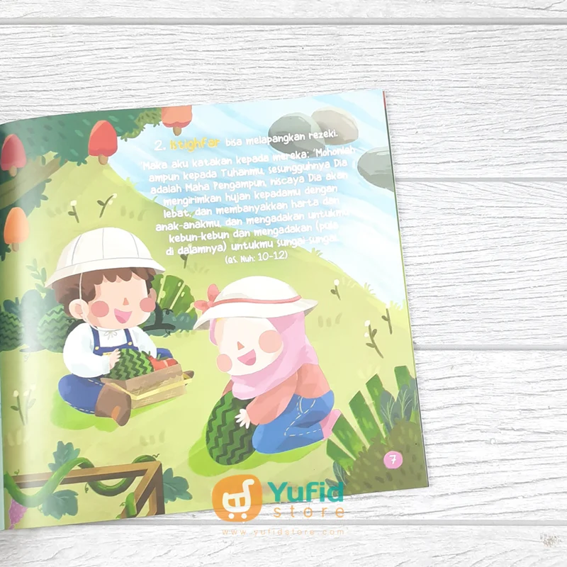 BUKU YUK BELAJAR KALIMAT THAYYIBAH ISTIGHFAR - ISTIRJA (EL HANA) - Image 5