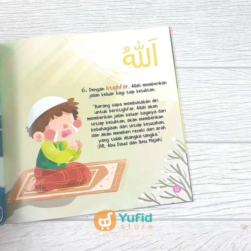 BUKU YUK BELAJAR KALIMAT THAYYIBAH ISTIGHFAR - ISTIRJA (EL HANA) - Image 7