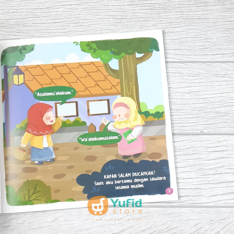 BUKU YUK BELAJAR KALIMAT THAYYIBAH! SALAM-JAZAKALLAH KHAIRAN (EL-HANA) - Image 5