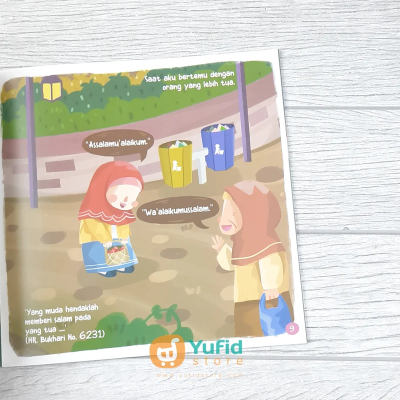 BUKU YUK BELAJAR KALIMAT THAYYIBAH! SALAM-JAZAKALLAH KHAIRAN (EL-HANA) - Image 6