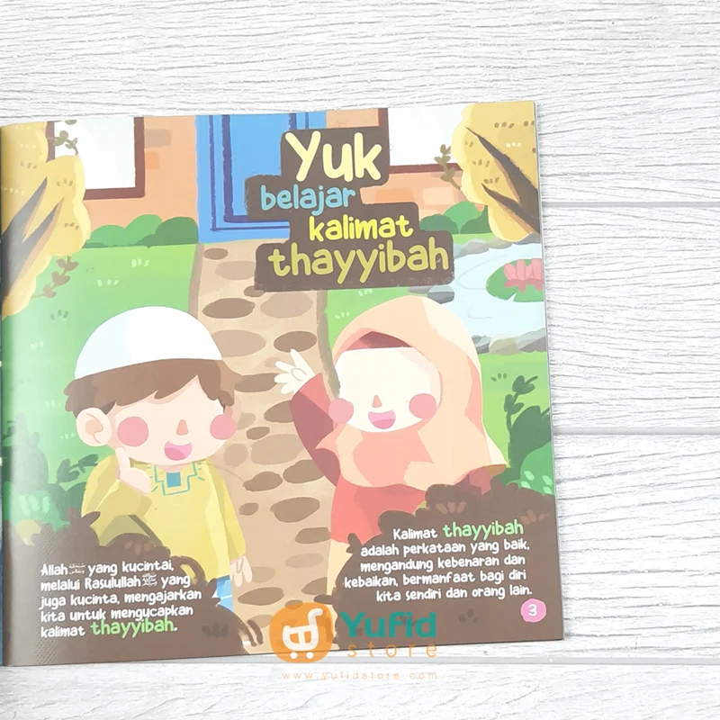 BUKU YUK BELAJAR KALIMAT THAYYIBAH TAKBIR-TAHLIL (EL HANA) - Image 3