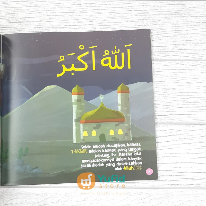 BUKU YUK BELAJAR KALIMAT THAYYIBAH TAKBIR-TAHLIL (EL HANA) - Image 4