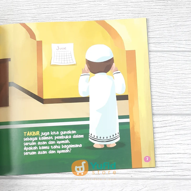 BUKU YUK BELAJAR KALIMAT THAYYIBAH TAKBIR-TAHLIL (EL HANA) - Image 5