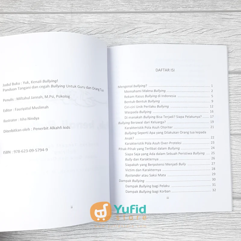 BUKU YUK KENALI BULLYING (AL-KAHFI KIDS) - Image 3