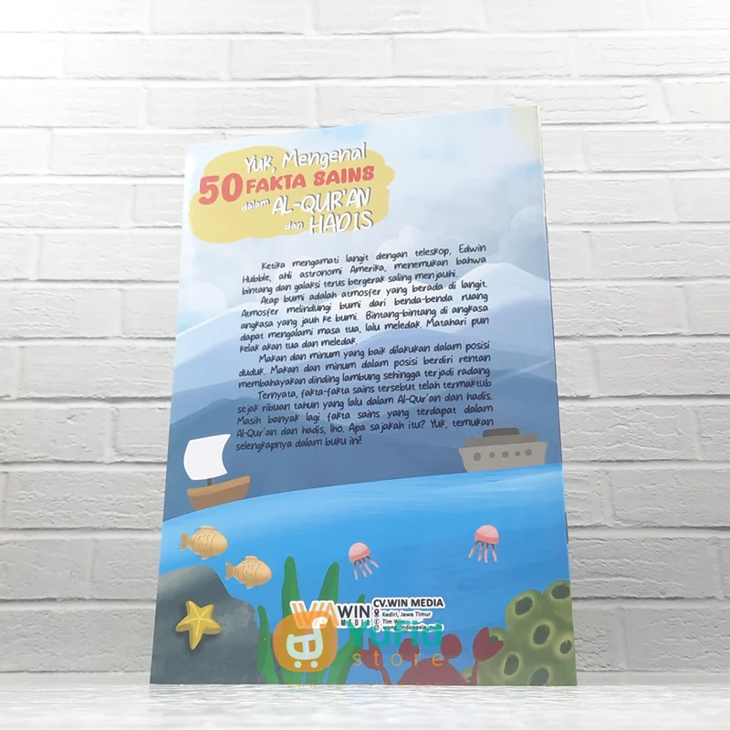BUKU YUK MENGENAL 50 FAKTA SAINS DALAM AL QURAN DAN HADIS (CV WIN MEDIA) - Image 2